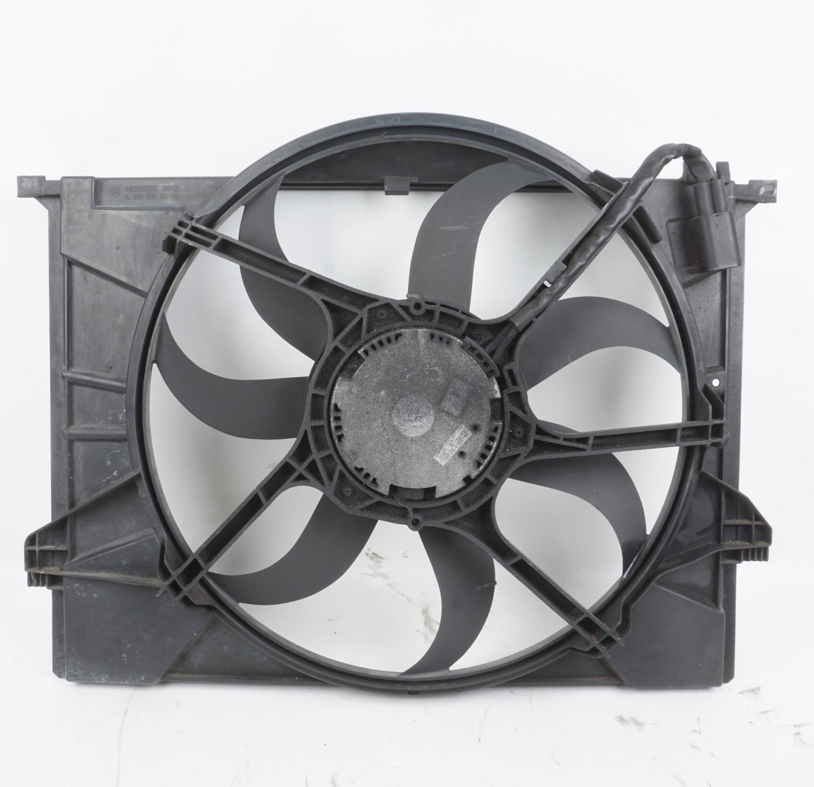 07-13 Mercedes W221 S550 S450 Engine Cooling Fan Motor Assembly 2215000493 OEM