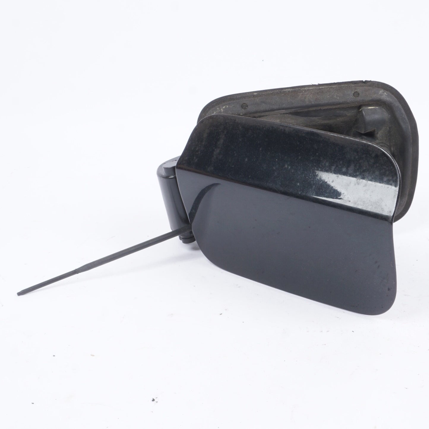 2009-2015 BMW 750LI F02 GASOLINE FUEL TANK FILLER DOOR LID COVER BLACK OEM