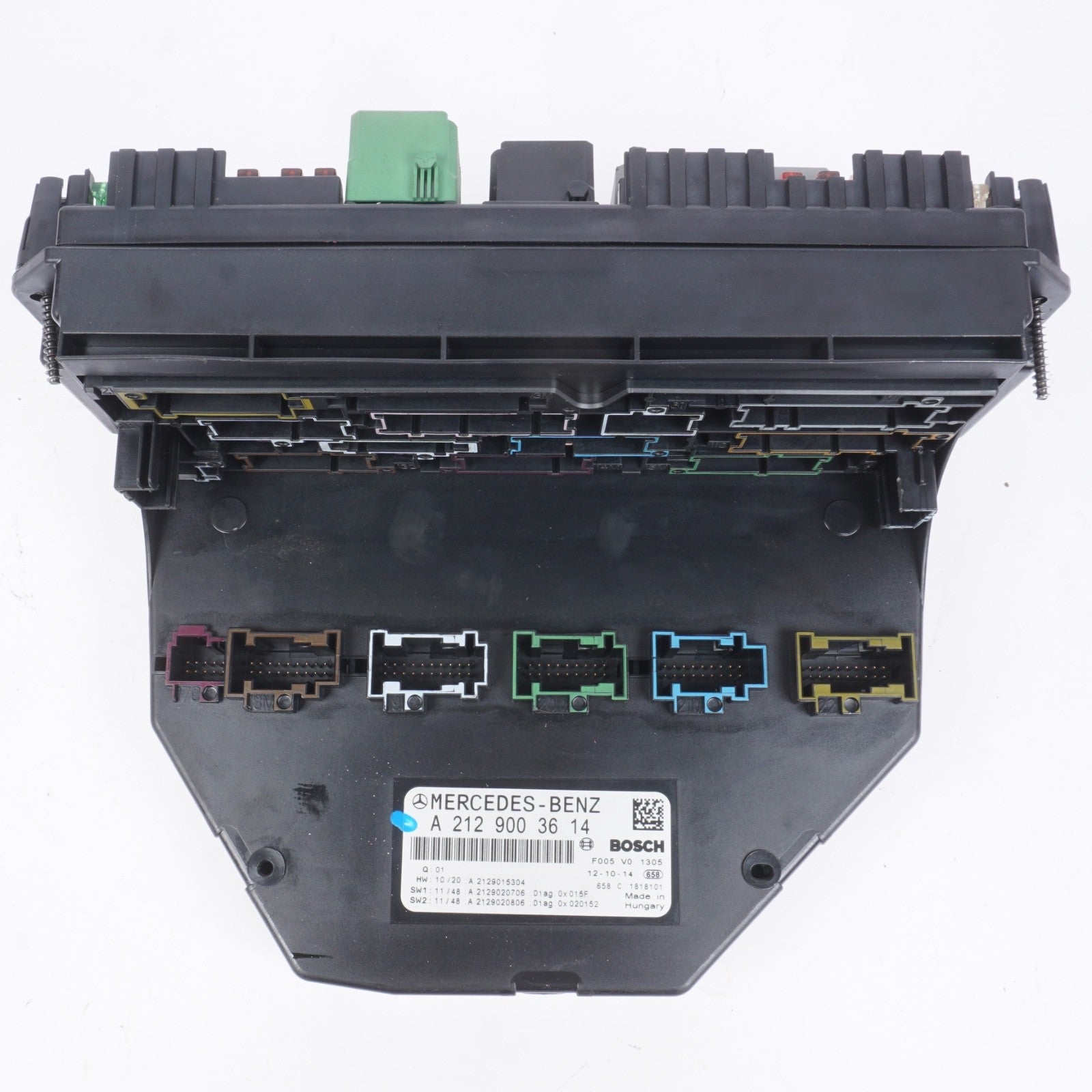 10-20 Mercedes W207 E350 SLK250 CLS63 Front SAM Module Relay Fuse Box OEM