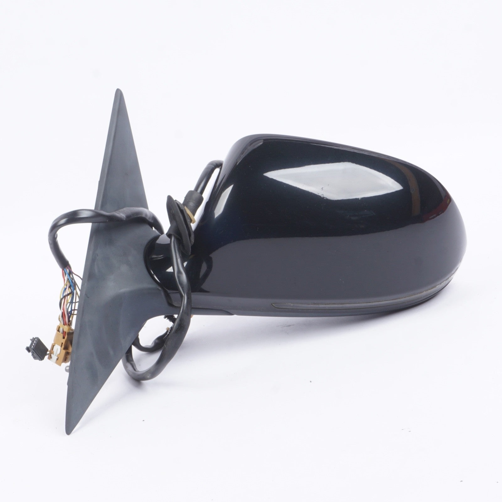 2007 - 2009 AUDI A8 A8L LEFT DRIVER SIDE VIEW MIRROR OEM BLACK