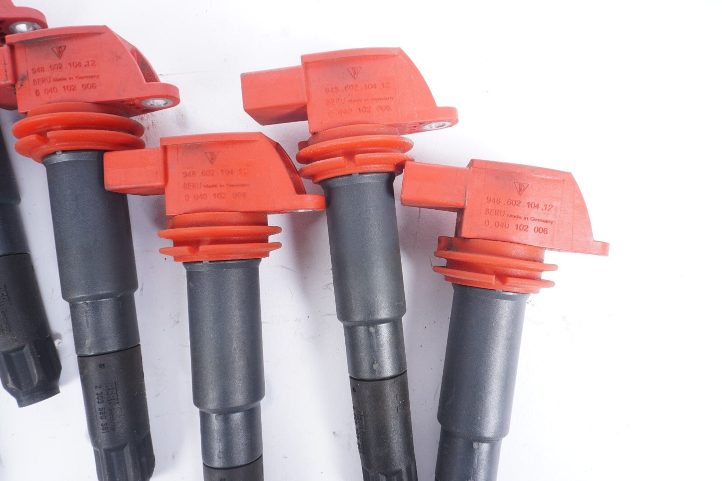 11-18 Porsche Cayenne 958 4.8l Ignition Coil BERU Set Of 8 OEM