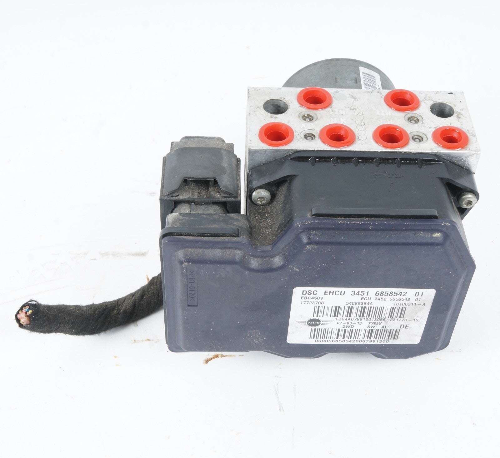 2013 MINI COOPER ABS PUMP BRAKE MODULE 3451 6858542 01 OEM 11 12 13 14 