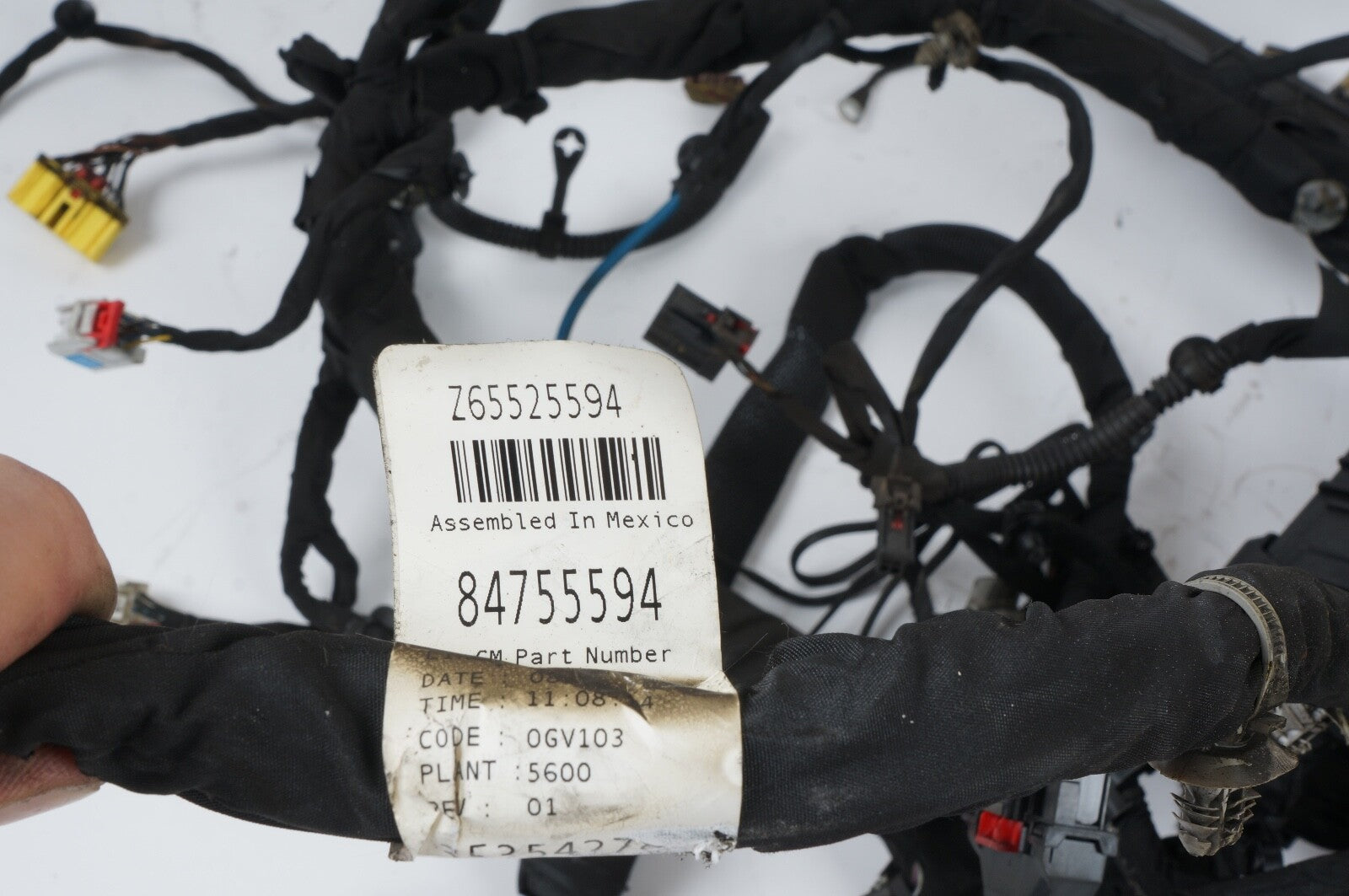 2020 CADILLAC CT4 2.0L DASH INSTRUMENT PANEL WIRING HARNESS CABLE & FUSE BOX OEM