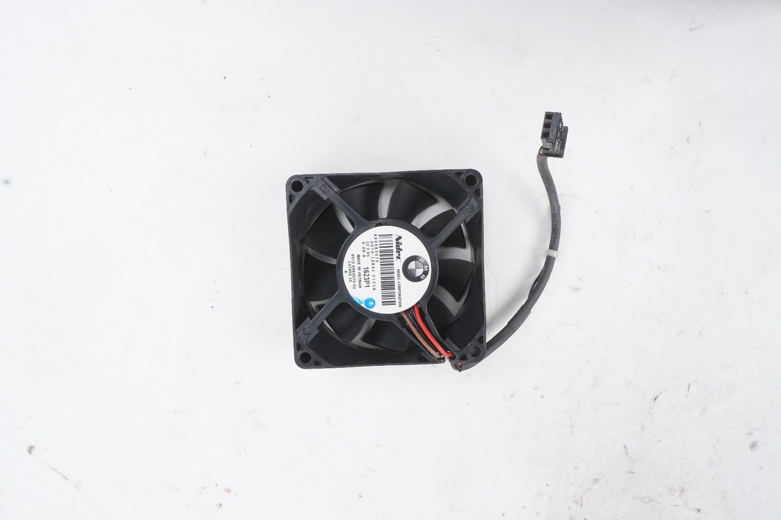 09-16 BMW F10 F01 535i 750i Rear Amp Amplifier Cooling Fan Unit 6983075 OEM