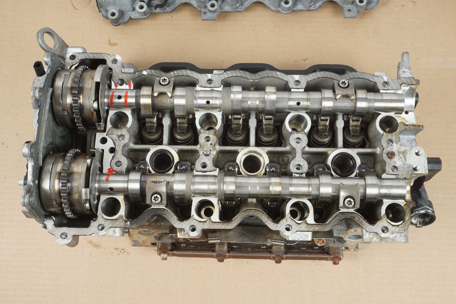 2018-2020 MERCEDES SL450 ENGINE CYLINDER HEAD & VALVE COVER LEFT DRIVER SIDE OEM