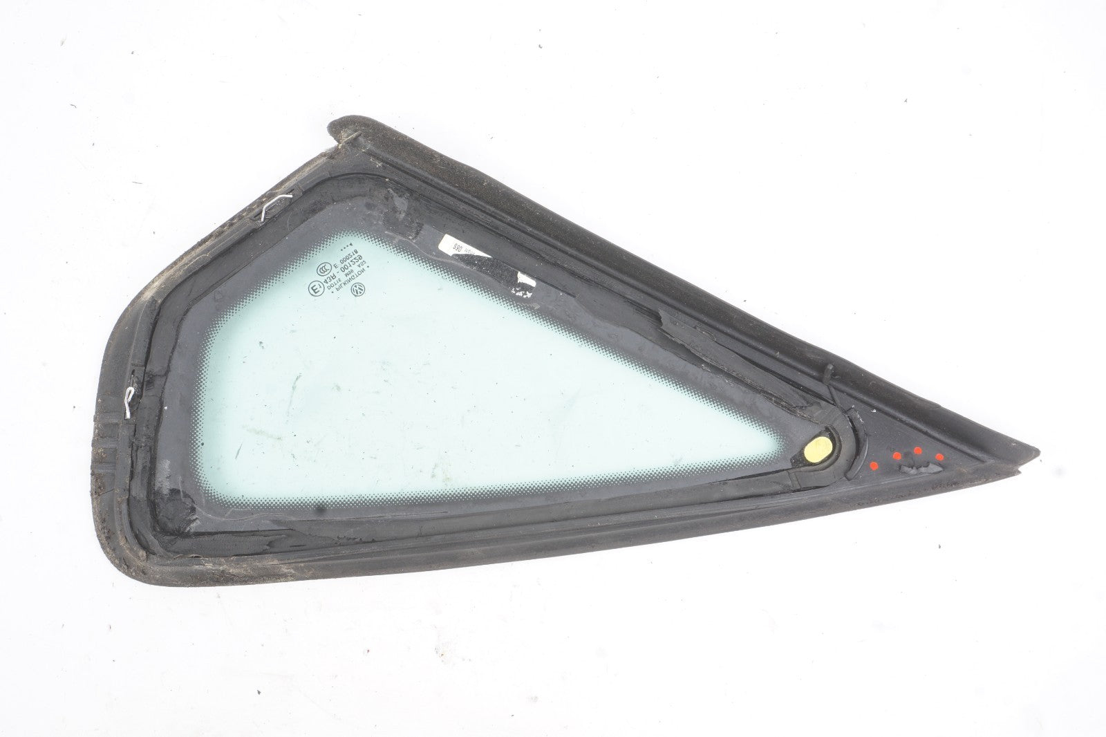2012-2022 Volkswagen Passat Rear Right Passenger Side Quarter Window Glass OEM