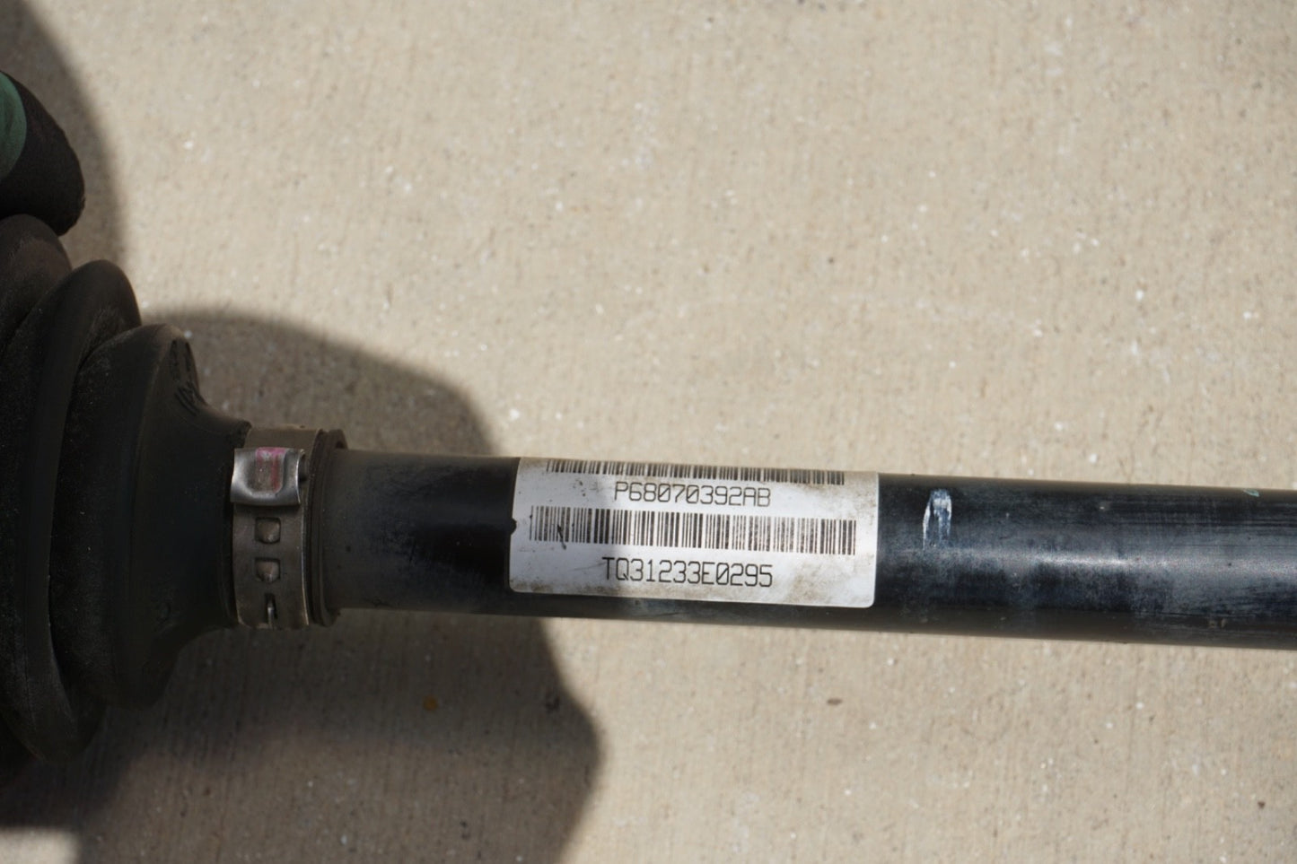 2012 - 2017 FIAT 500 RIGHT AXLE SHAFT DRIVE P68070392AC
