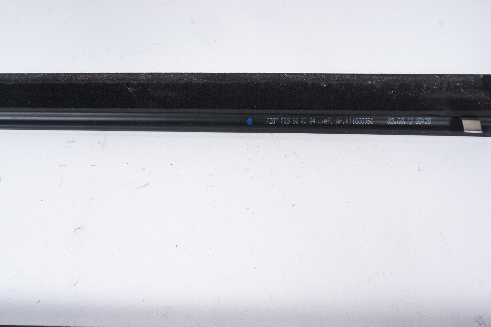 10-13 MERCEDES-BENZ E350 E550 COUPE FRONT RIGHT PASSENGER DOOR CHROME MOLDING