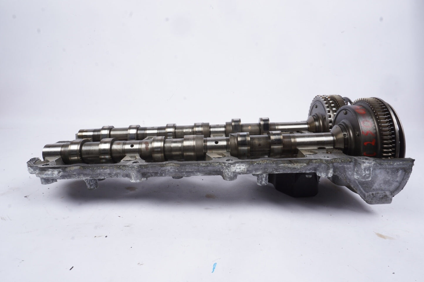 2008-2011 MERCEDES C350 E350 3.5L V6 M272 ENGINE LEFT HEAD CAMSHAFT INT. EXT.