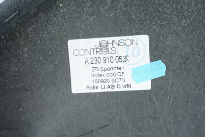 03 - 06 Mercedes R230 SL500 Seat Back Cover Panel Left Driver Side  OEM