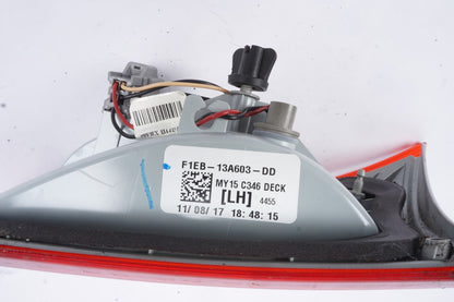 2016 - 2018 Ford Focus Left Driver Side Rear Tail Light Lamp OEM F1EB13A603DD