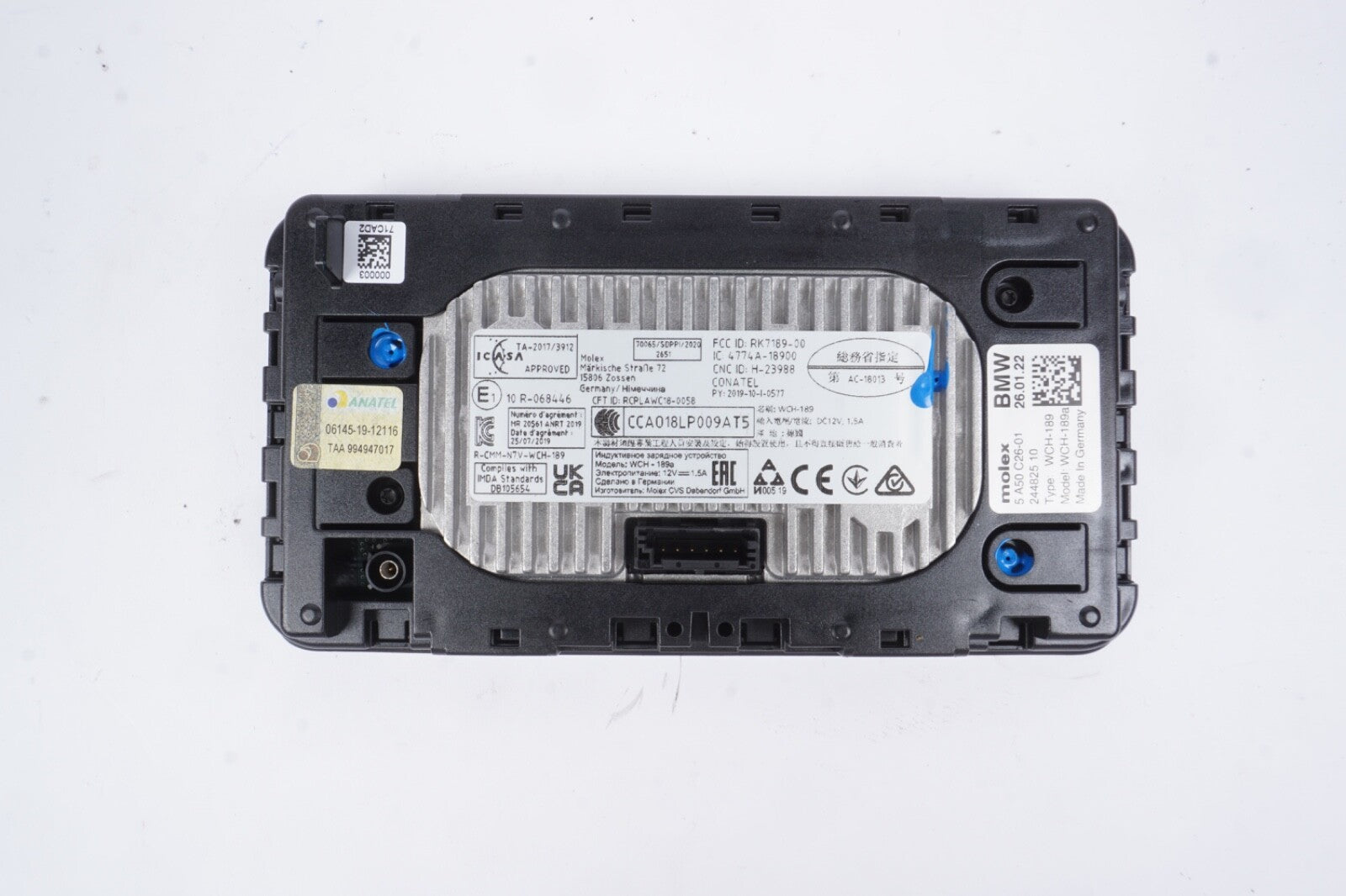 2022 - 2024 BMW 430I M4 WIRELESS PHONE CHARGER 5A50C26 244825