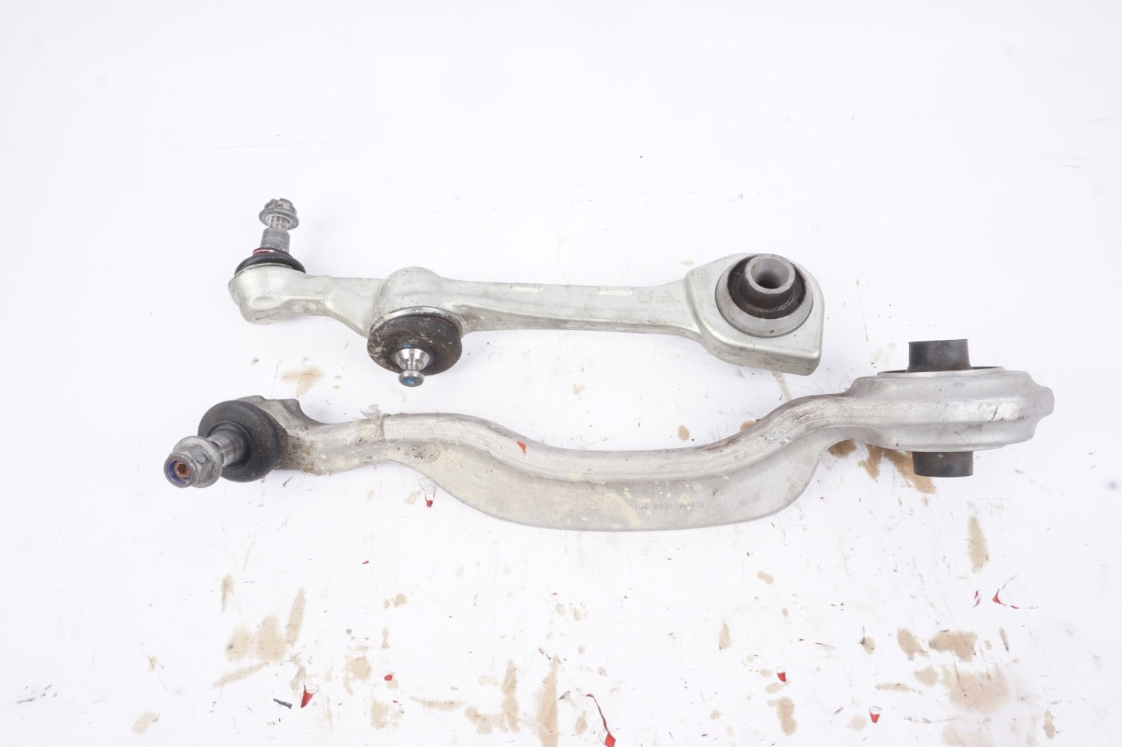 2007 - 2013 Mercedes W221 S500 S450 S550 Front Left Lower Control Arm PAIR