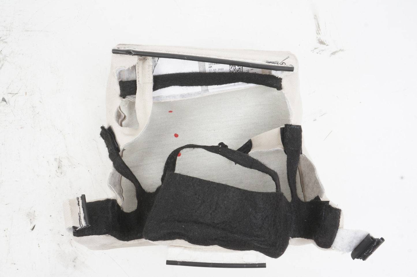 2022 Mercedes eqb300 rear left seat beige leather skin OEM