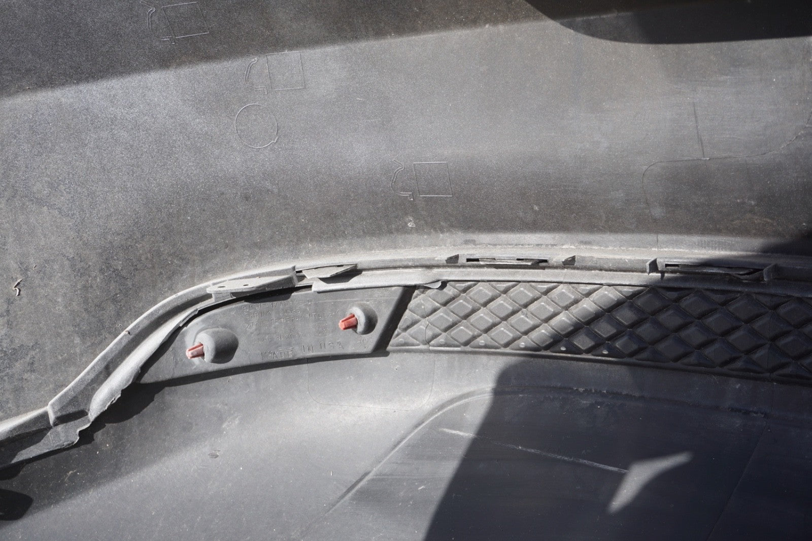 2015 - 2018 Ford Focus Sedan Rear Bumper