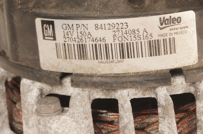 2017-2020 Chevrolet Colorado 3.6L ALTERNATOR 84129223 OEM