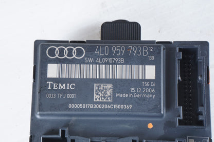 07 08 09 AUDI Q7 FRONT LEFT DRIVER DOOR CONTROL MODULE 4L0959793B OEM