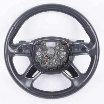 2011-2014 Audi A8 Steering Wheel Control Buttons w/ Stereo Controls OEM