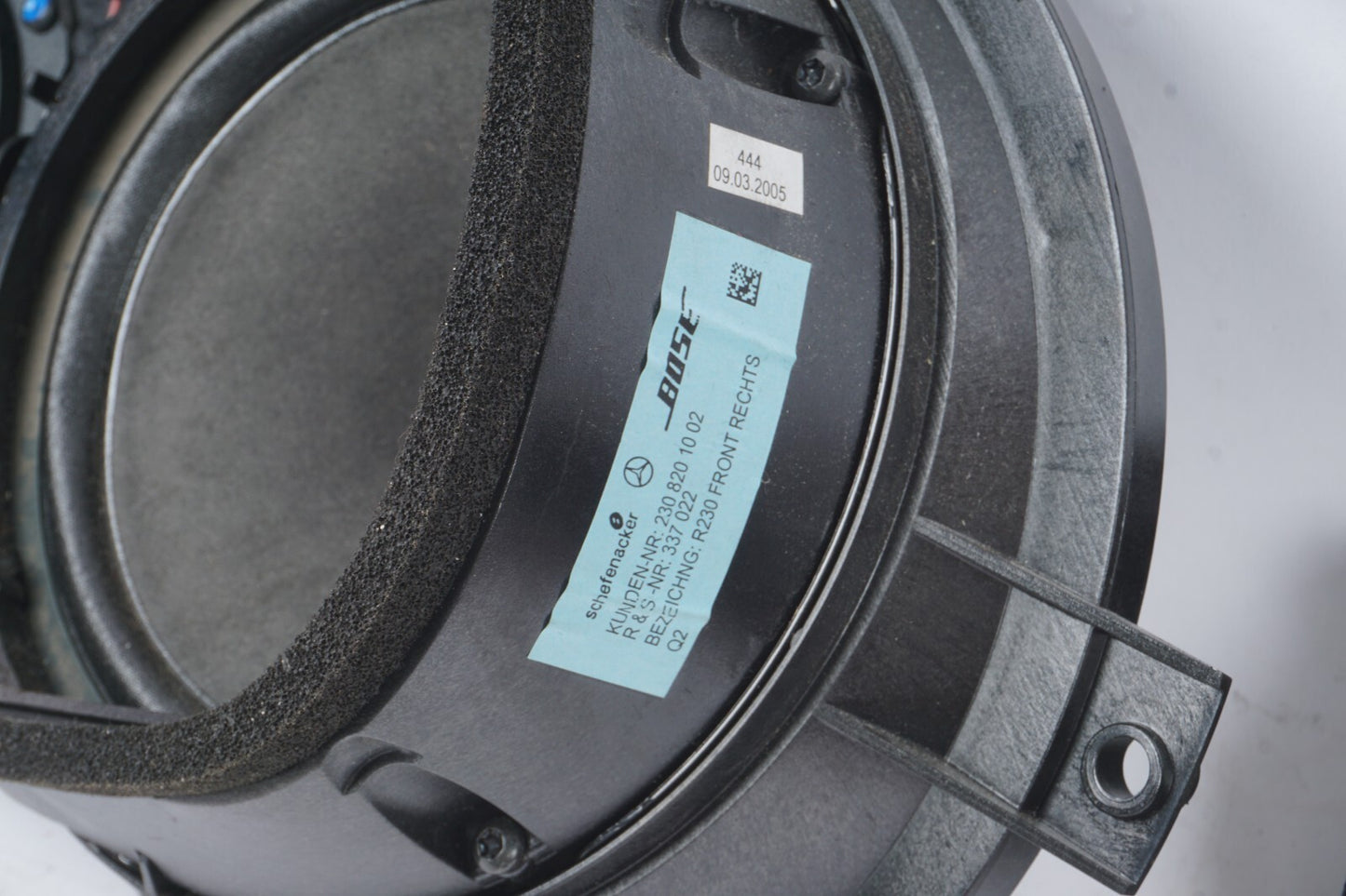 03-08 Mercedes R230 SL550 SL500 Door Audio Speaker Bose Left & Right OEM