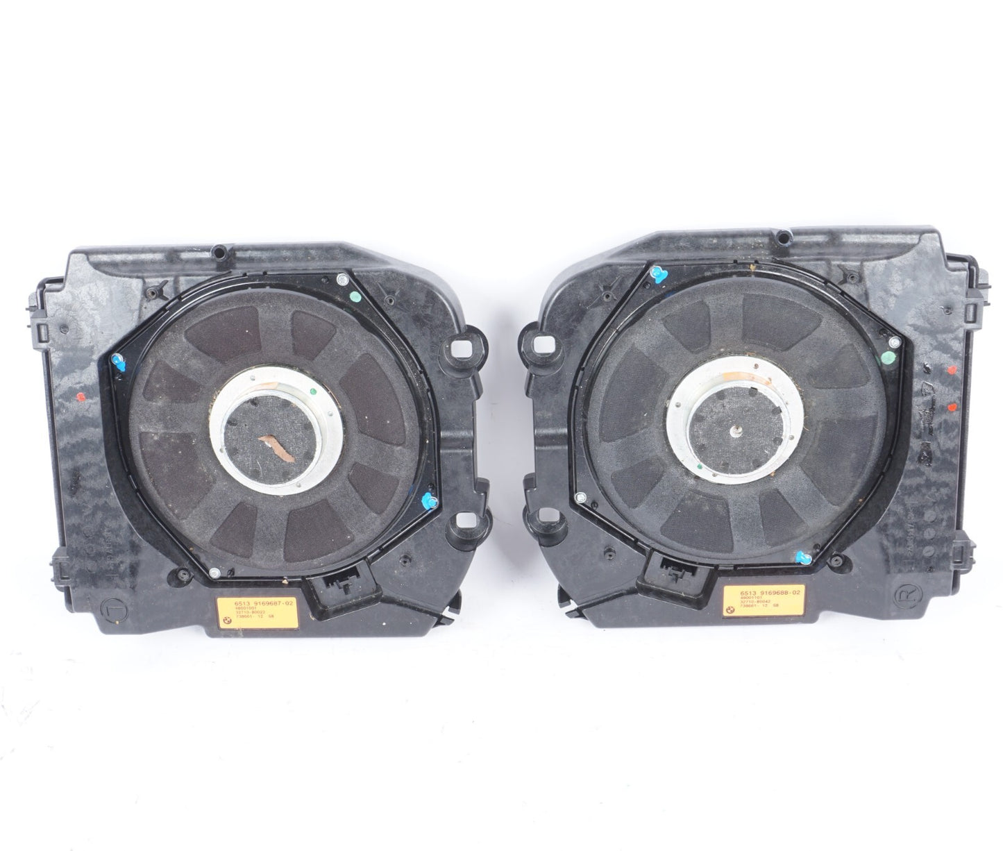 2011-2016 BMW 528i 535i 550i F10 Sub Woofer Speaker Left & Right OEM