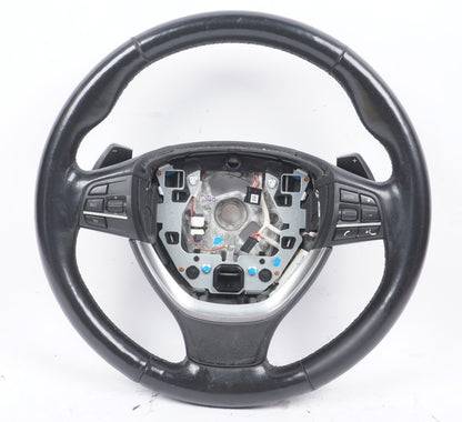 13 - 18 BMW 650i 640i Steering Wheel w/ Shift Paddle OEM