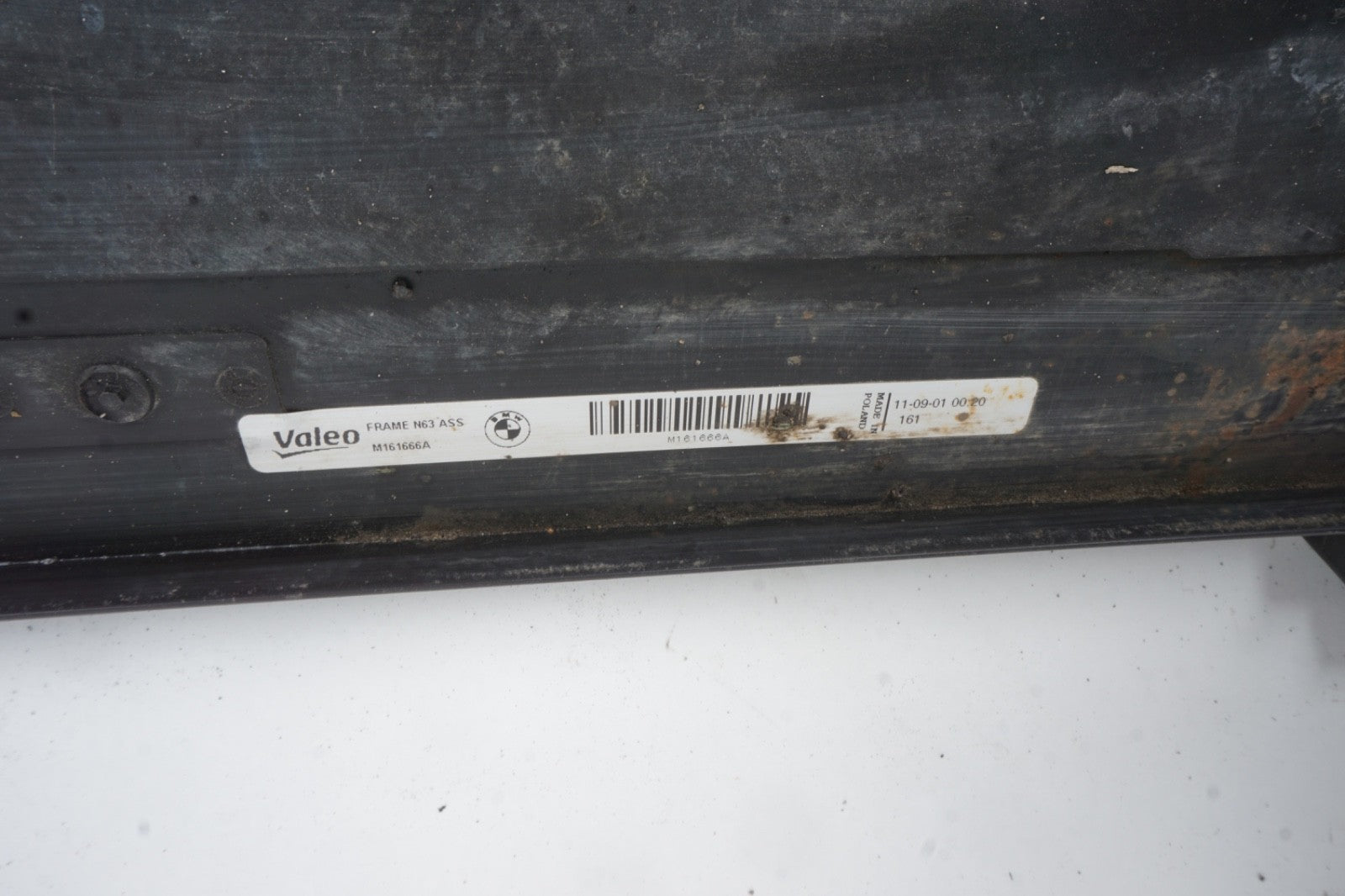 2010 - 2019 BMW 550i 650i Radiator Support Carrier 17117625981 OEM Used