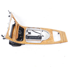 05-12 Mercedes R230 SL550 SL500 Center Console Trim Bezel Chestnut Wood OEM