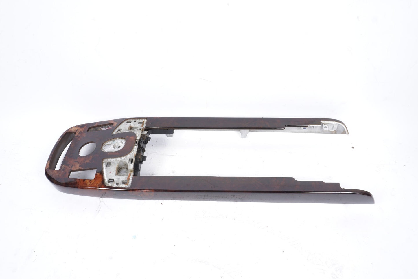 07-09 Mercedes W221 S600 S550 Center Console Trim Bezel Wood 2216800434 OEM