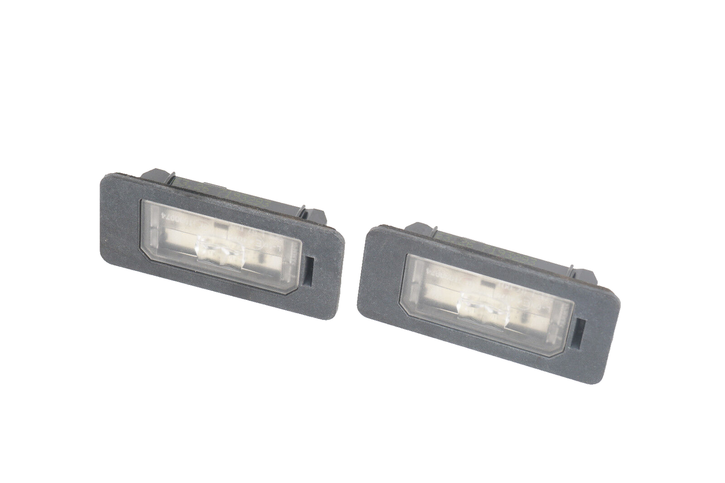 2014 - 2016 BMW 428i F32 COUPE REAR LICENSE PLATE LIGHT LAMP SET OF 2 OEM