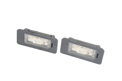 2014 - 2016 BMW 428i F32 COUPE REAR LICENSE PLATE LIGHT LAMP SET OF 2 OEM