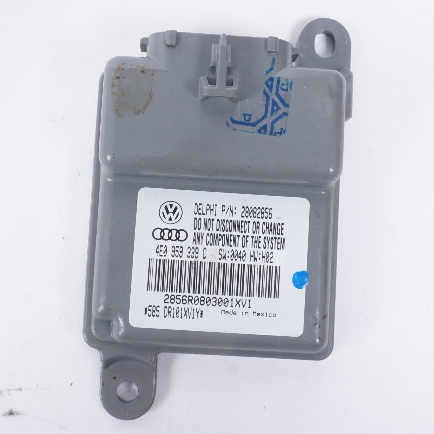 2004 - 2010 Audi A8 A8L S8 Occupant Detection Module 4E0959339C OEM