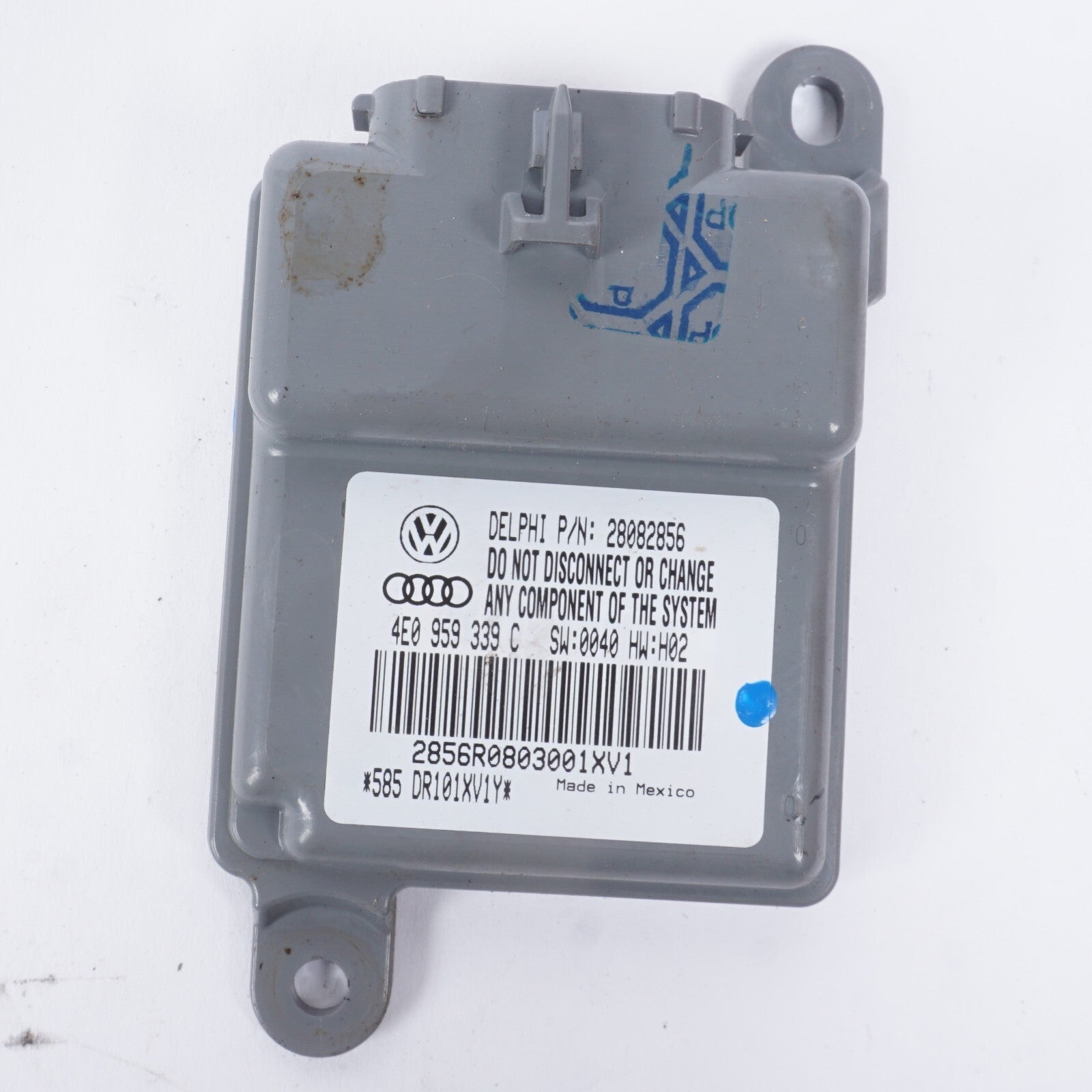 2004 - 2010 Audi A8 A8L S8 Occupant Detection Module 4E0959339C OEM