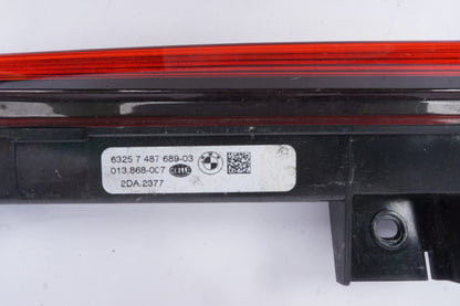 2018 - 2023 BMW X2 F39 3RD HIGH MOUNT BRAKE LIGHT STOP LAMP OEM 63257487689