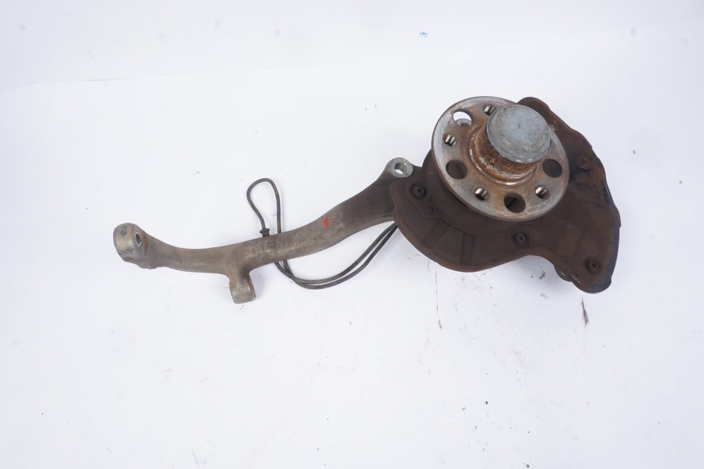 07-14 Mercedes W221 S400 CL550 Front Left Wheel Carrier Spindle Knuckle Hub OEM