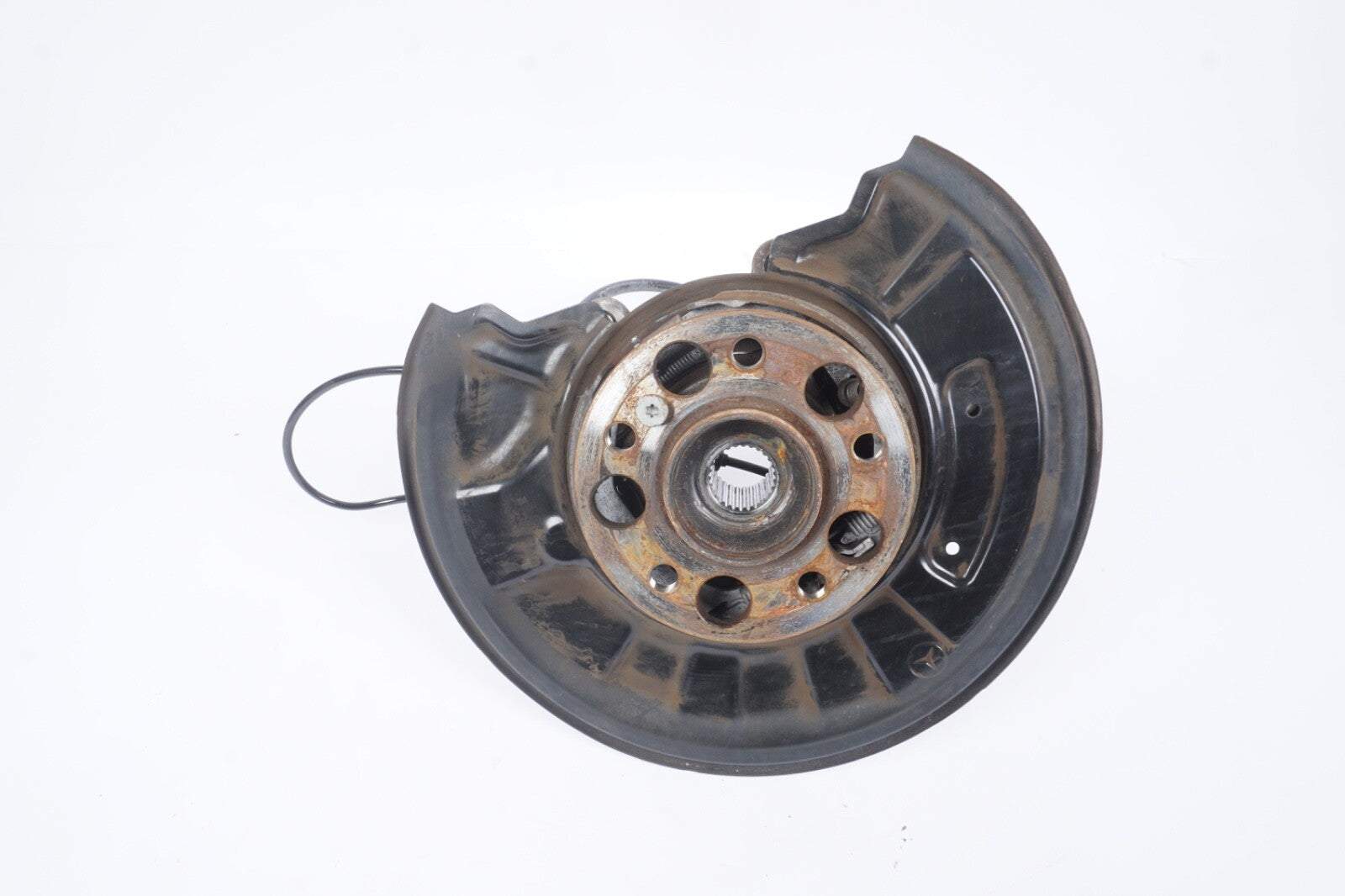 10-16 Mercedes W207 E350 E550 Coupe Rear Driver Left Spindle Knuckle OEM