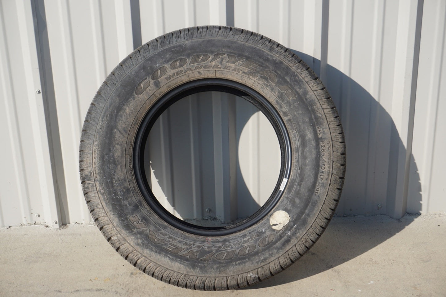 Used 265/70R17 Goodyear Wrangler HP - 11/32
