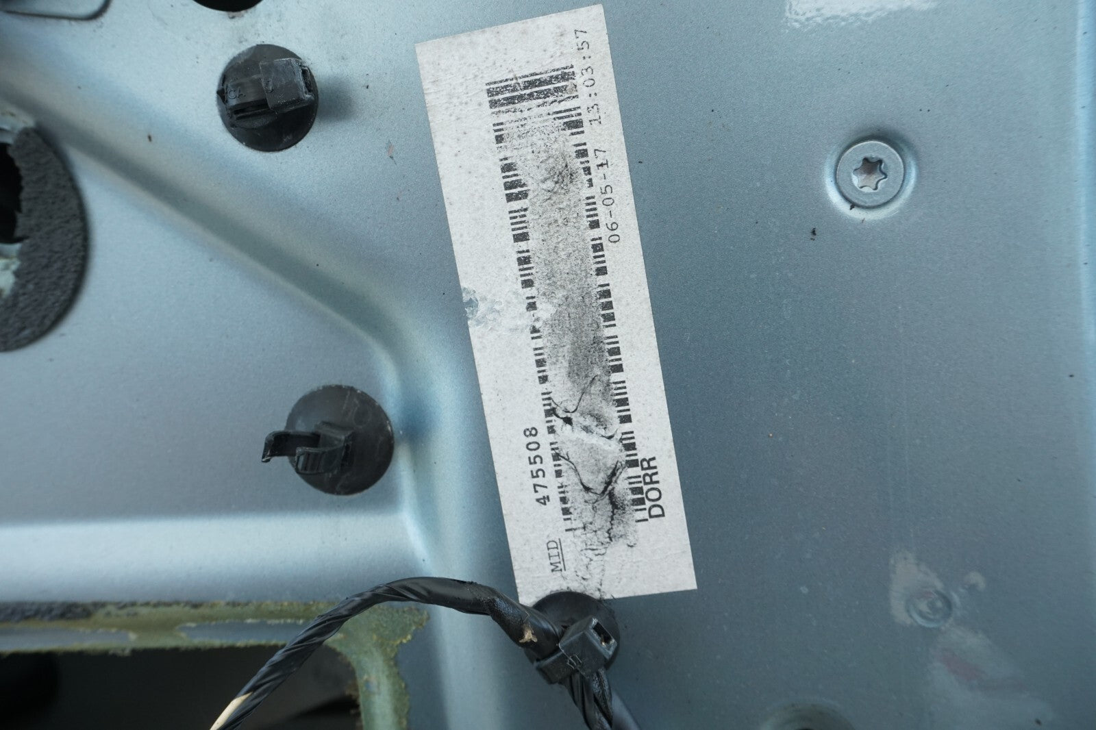 2006-2013 VOLVO C70 T5 FRONT LEFT DRIVER DOOR SHELL OEM