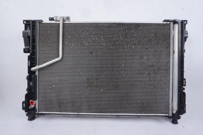 11 - 13 Mercedes W207 E550 E400 Engine Water Cooling A/C Condenser Radiator OEM