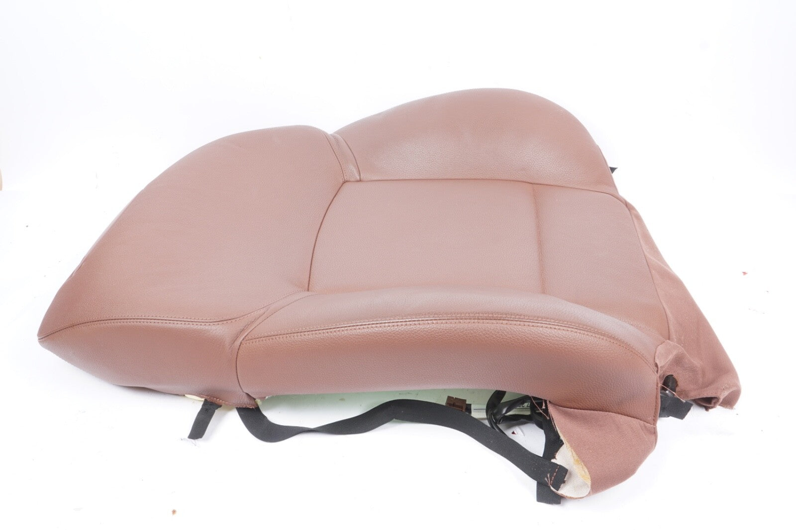 11-16 BMW 528 535i 550i FRONT RIGHT UPPER SEAT CUSHION LEATHER FRONT  BACKREST