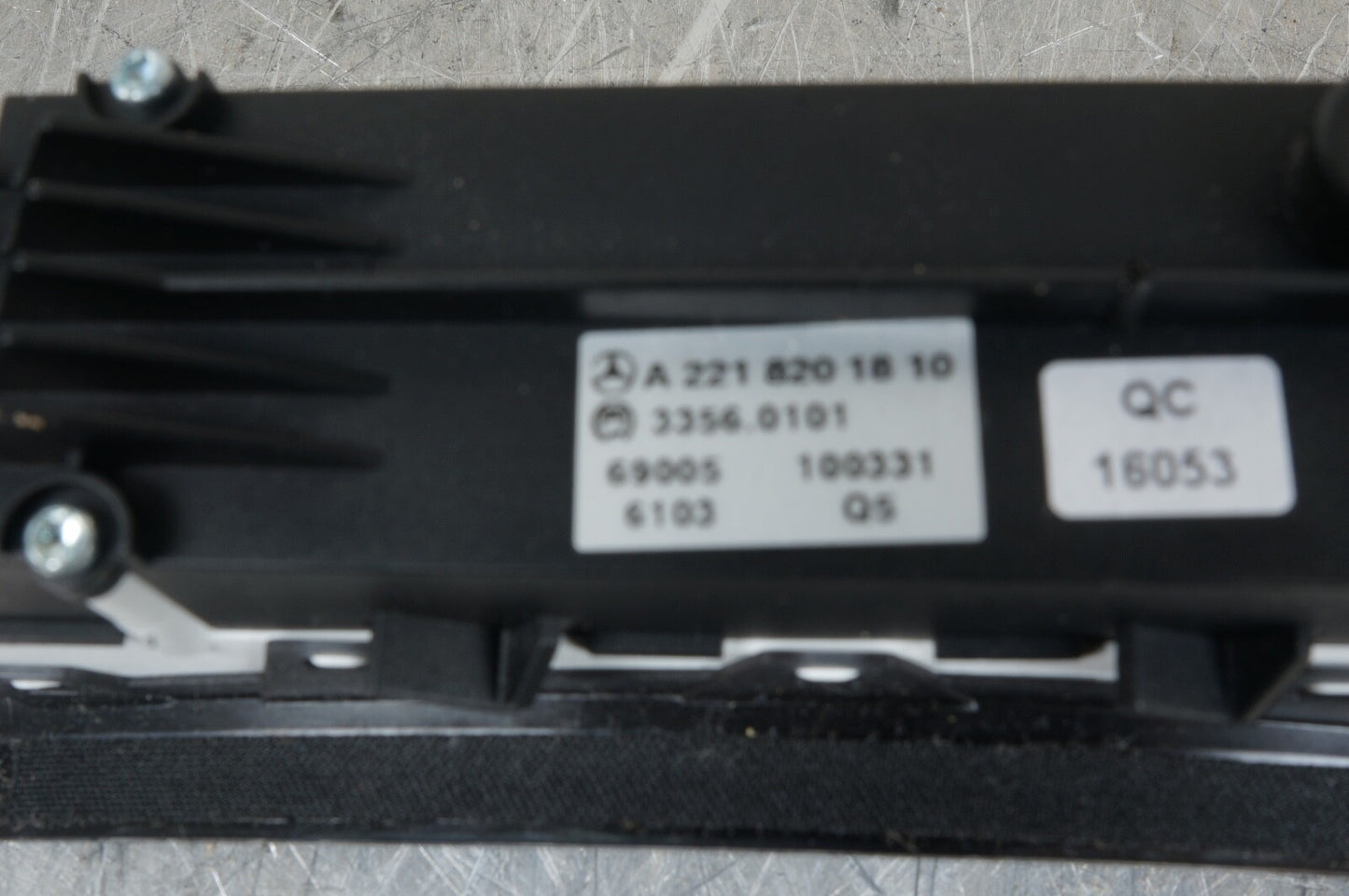 2007 - 2013 For Mercedes W221 W216 S CL Class Air Suspension Dimmer Switch Panel
