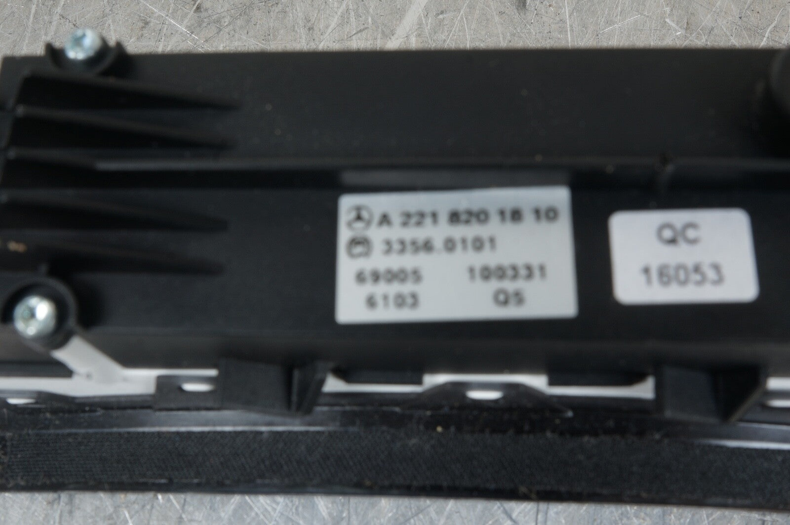 2007 - 2013 For Mercedes W221 W216 S CL Class Air Suspension Dimmer Switch Panel
