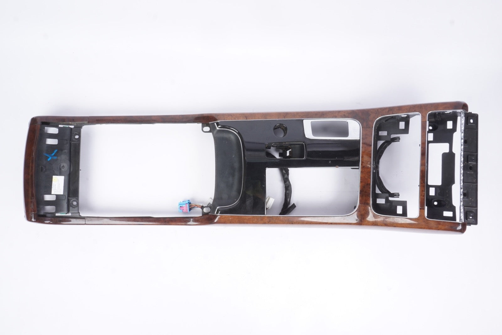 11-16 AUDI A8 S8 FRONT CENTER UPPER CONSOLE WOOD TRIM BEZEL OEM