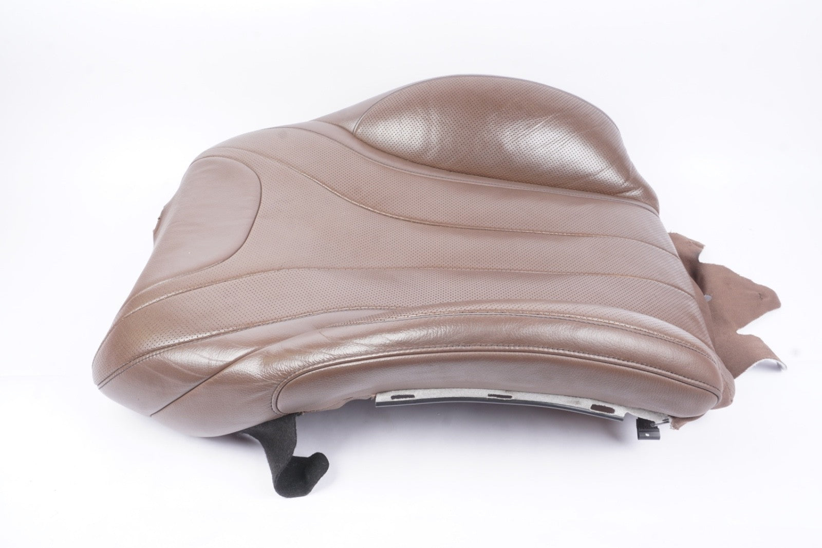 14-17 Mercedes W222 S550 Front Left Side Seat Upper Back Cushion Nappa OEM