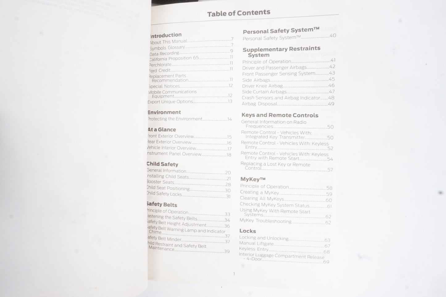 2015 Ford Focus Owner's Manual Book & Case OEM