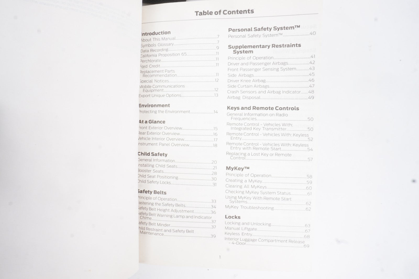2015 Ford Focus Owner's Manual Book & Case OEM