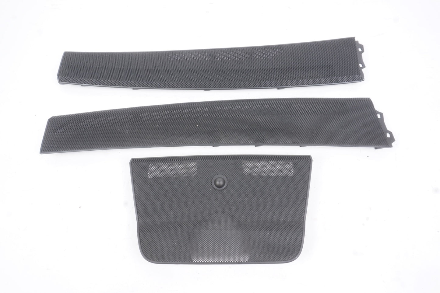 2010 - 2017 Mercedes E550 E350 Dashboard Dash Grille Speaker Cover Black OEM