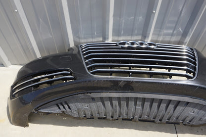 2011 - 2014 Audi A8 Quattro Front Bumper Cover Panel Assembly Grille OEM