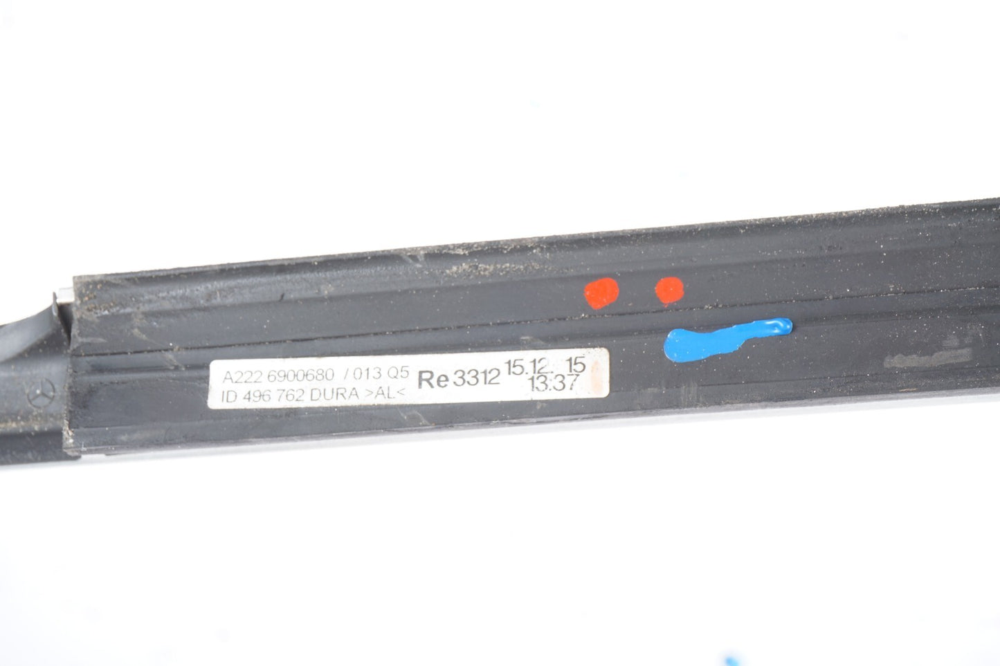 14 - 17 Mercedes S550 W222 Front Right Pass Side Door Window Belt Molding OEM
