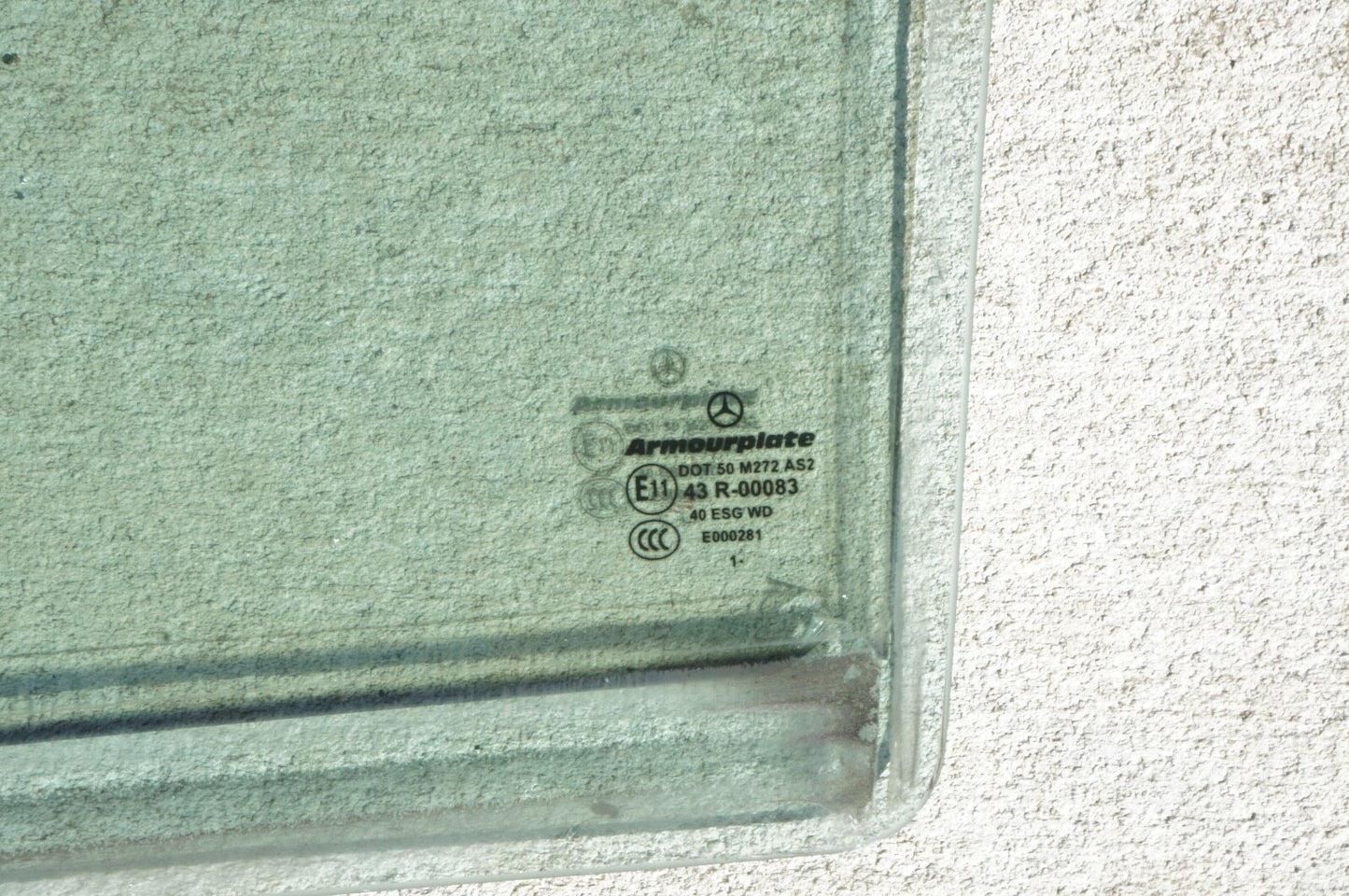 2008 - 2014 MERCEDES W204 C200 C250 C300 C350 REAR LEFT WINDOW GLASS