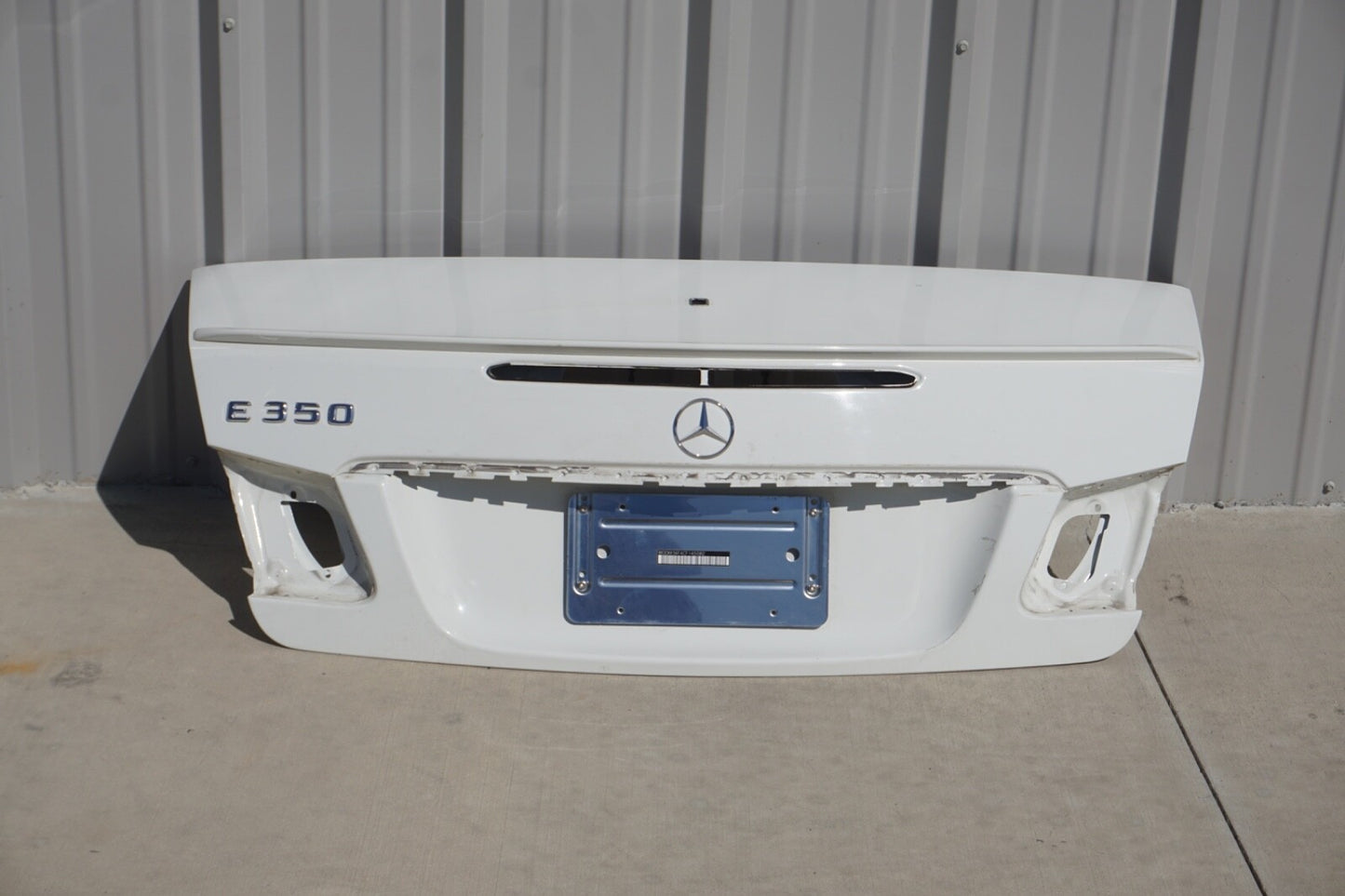 11-17 Mercedes W207 E550 E400 E350 Convertible Trunk Lid Panel OEM